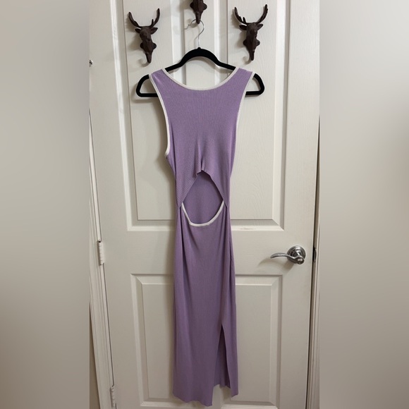 Purple cut out dress - Picture 2 of 2